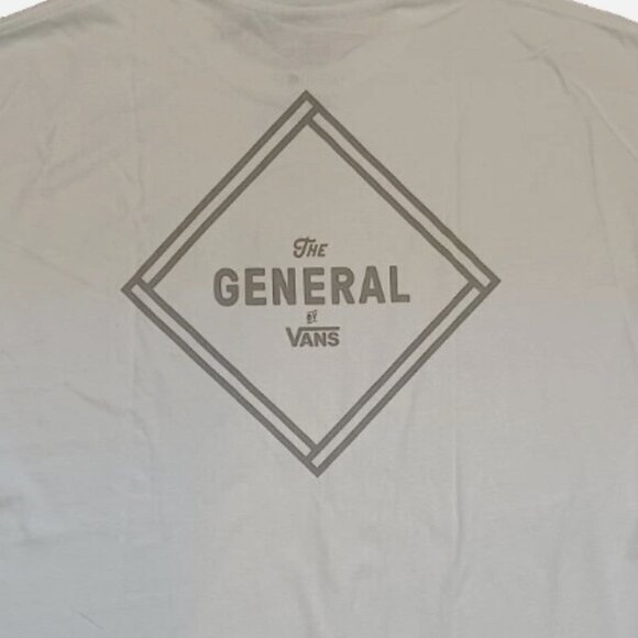 Vans The General Long Sleeve White Shirt Men’s Medium NWT - VN0ACJWHT - Picture 11 of 14